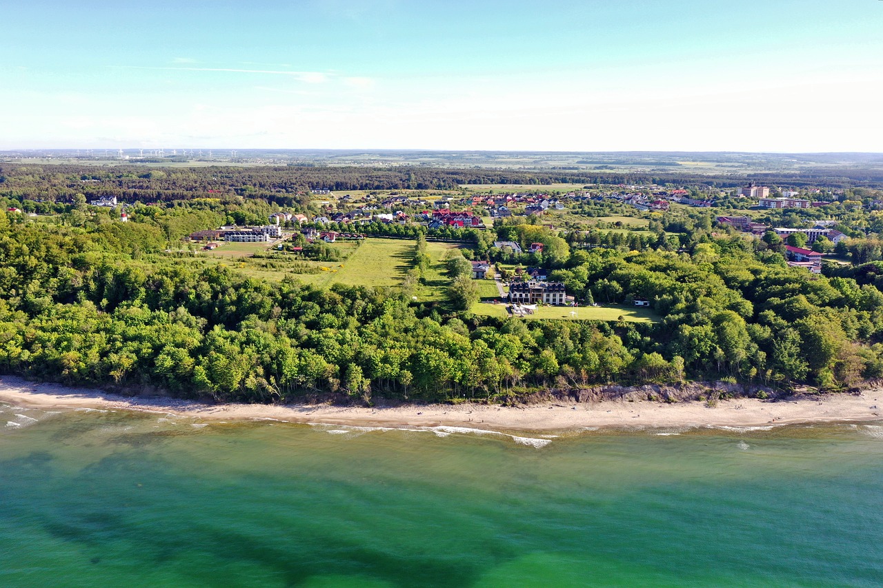 Klify w Jastrzębiej Górze